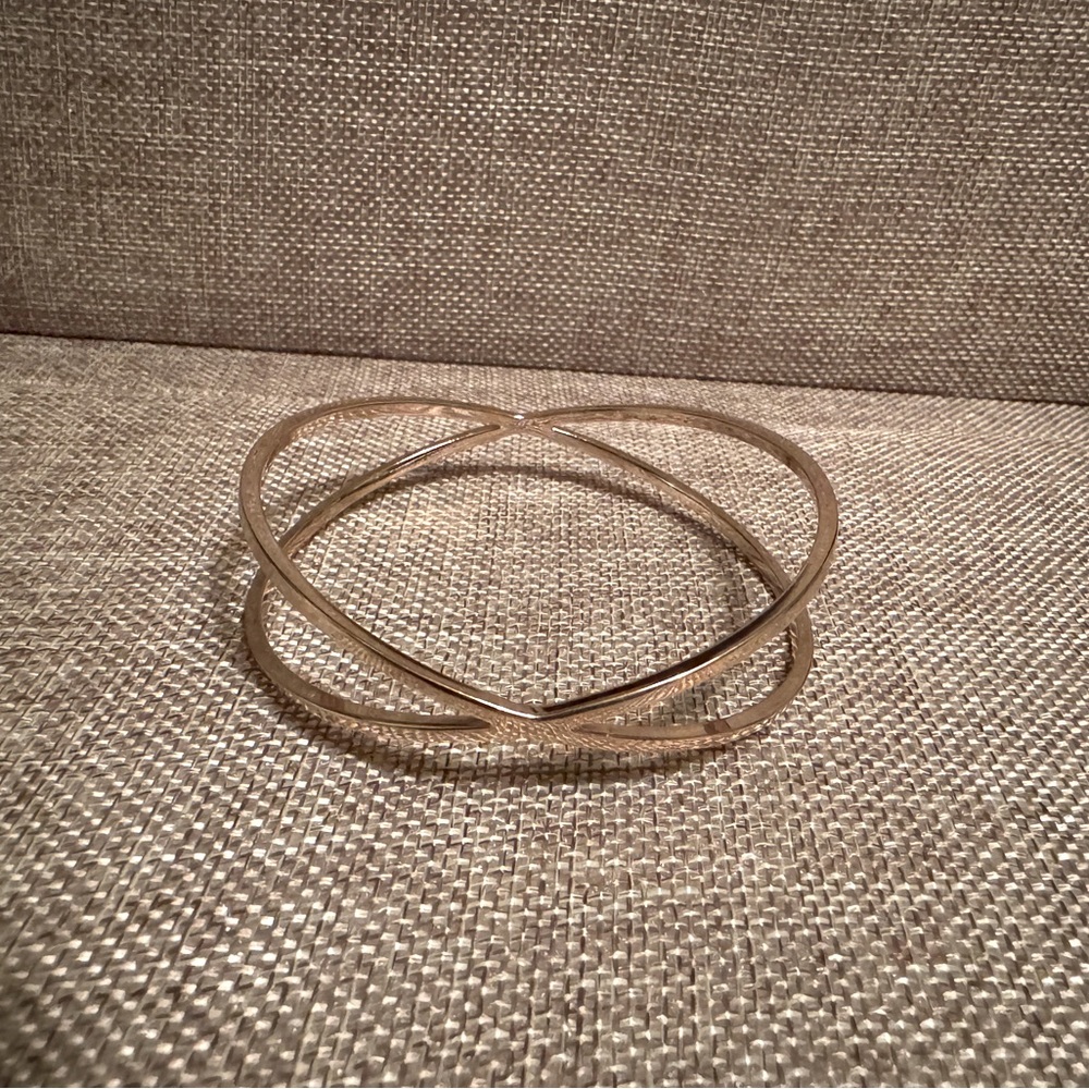 Premier Designs Gold Geometric Bangle Bracelet